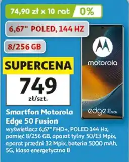 Auchan Smartfon Motorola Edge 50 Fusion oferta