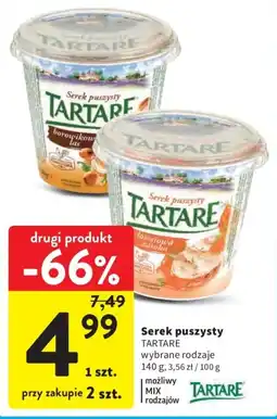 Intermarche Serek puszysty TARTARE oferta
