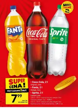 Twój Market Coca-Cola, Fanta, Sprite oferta