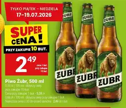 Twój Market Piwo Żubr oferta