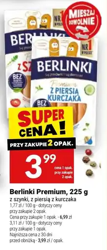 Twój Market Berlinki Premium z szynki z piersią z kurczaka oferta