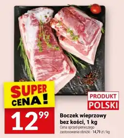 Twój Market Boczek wieprzowy bez kości oferta