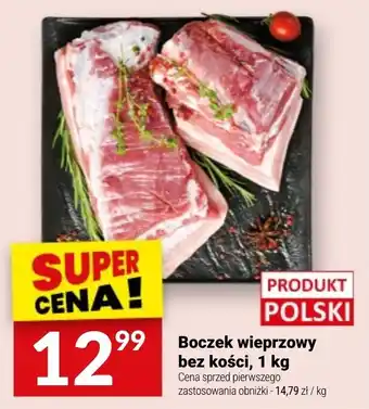 Twój Market Boczek wieprzowy bez kości oferta