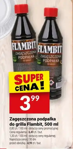 Twój Market Zagęszczona podpałka do grilla Flambit oferta