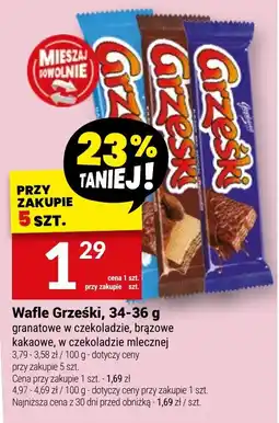 Twój Market Wafle Grześki oferta