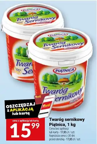 Twój Market Twaróg sernikowy Piątnica oferta