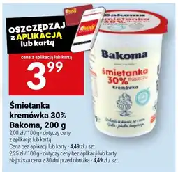 Twój Market Śmietanka kremówka 30% Bakoma oferta