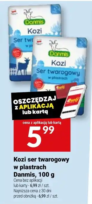 Twój Market Kozi ser twarogowy Danmis oferta