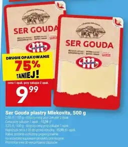 Twój Market Ser Gouda plastry Mlekovita oferta