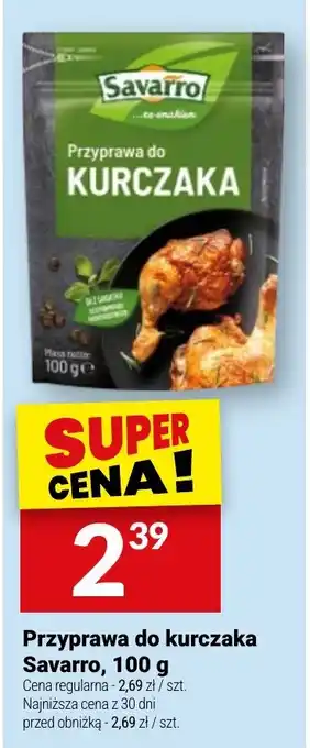 Twój Market Przyprawa do kurczaka Savarro oferta