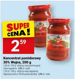 Twój Market Koncentrat pomidorowy 30% Wojna oferta