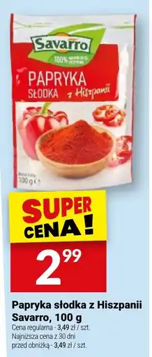 Twój Market Papryka słodka z Hiszpanii Savarro oferta