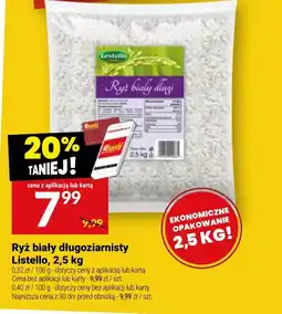 Twój Market Ryż biały długoiarnisty Listello oferta