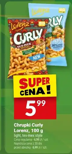 Twój Market Chrupki Curly Lorenz oferta