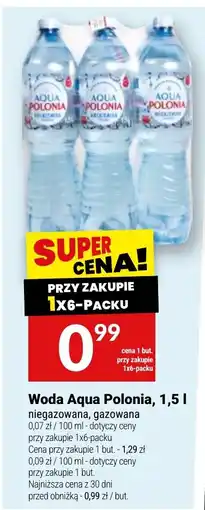 Twój Market Woda Aqua Polonia oferta
