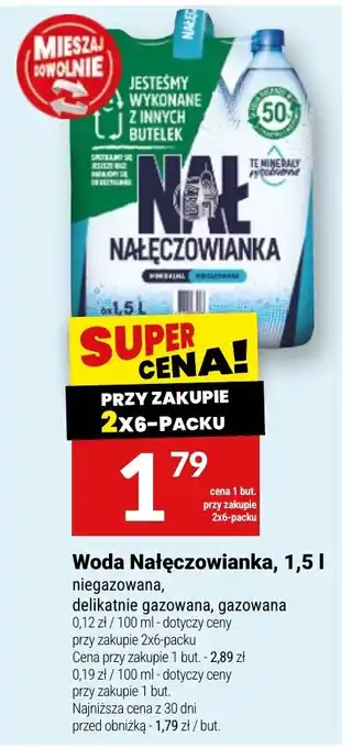 Twój Market Woda Nałęczowianka oferta