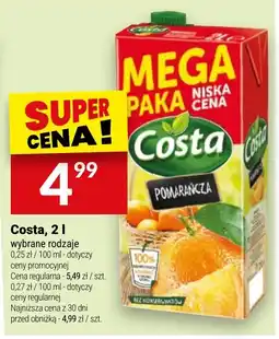 Twój Market Costa Pomarańcza oferta