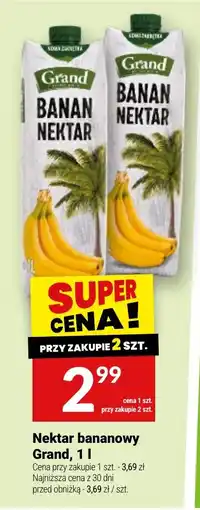 Twój Market Nektar bananowy Grand oferta