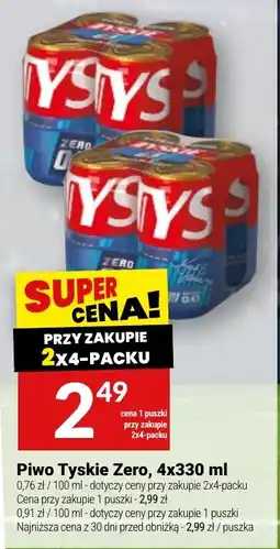 Twój Market Piwo Tyskie Zero oferta