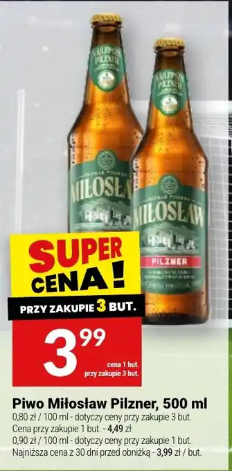 Twój Market Piwo Miłosław Pilzner oferta