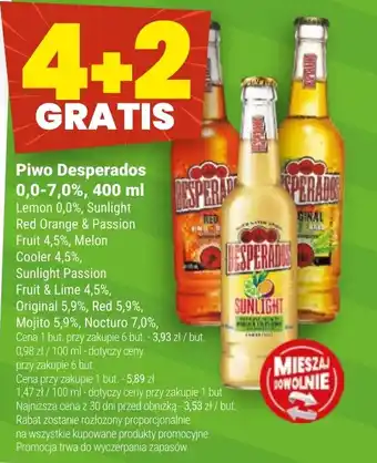 Twój Market Piwo Desperados oferta