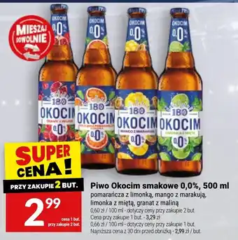 Twój Market Piwo Okocim smakowe 0,0% oferta