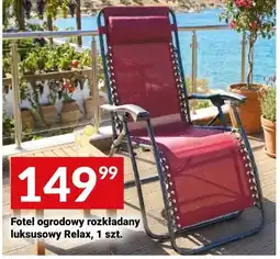 Twój Market Fotel ogrodowy rozkładany luksusowy Relax oferta