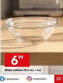 Twój Market Miska szklana oferta