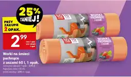 Twój Market Worki na śmieci pachnące z uszami oferta