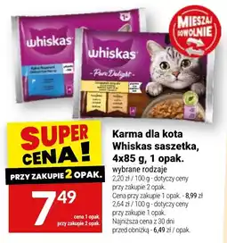 Twój Market Karma dla kota Whiskas saszetka oferta