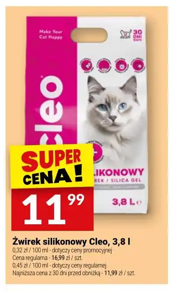 Twój Market Żwirek silikonowy Cleo oferta
