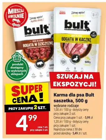 Twój Market Karma dla psa Bult oferta