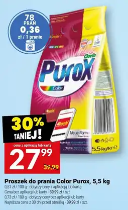 Twój Market Proszek do prania Color Purox oferta