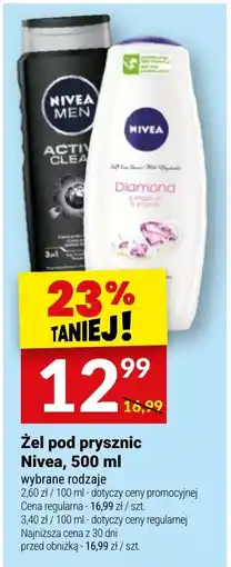 Twój Market Żel pod prysznic Nivea oferta