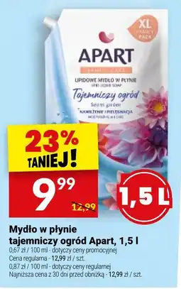 Twój Market Mydło w płynie tajemniczy ogród Apart oferta
