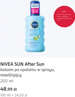 Rossmann NIVEA SUN After Sun balsam po opalaniu w sprayu, nawilżający oferta