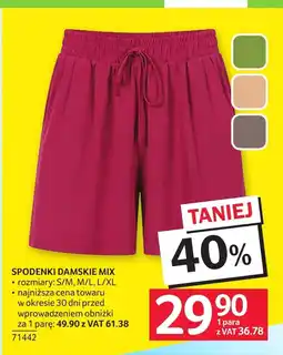 Selgros Spodenki damskie O oferta