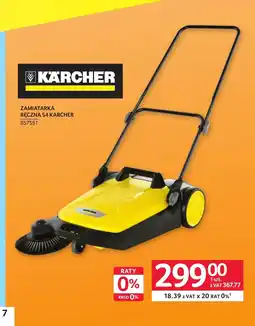 Selgros Zamiatarka ręczna Kärcher oferta