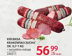Selgros Kiełbasa Olewnik oferta