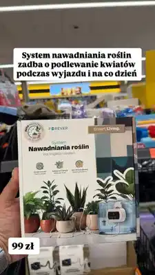 Biedronka System nawadniania roślin Forever oferta