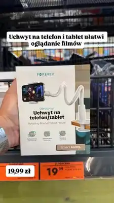 Biedronka Obrotowy uchwyt na telefon/tablet Forever oferta