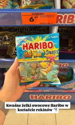 Biedronka Żelki Haribo Hai-Waii Sauer oferta