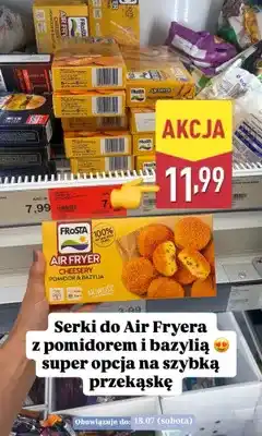 ALDI Serki Frosta Air Fryer Cheesery pomidor i bazylia oferta