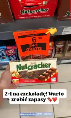 ALDI Czekolada orzechowa Choceur Nutcracker oferta