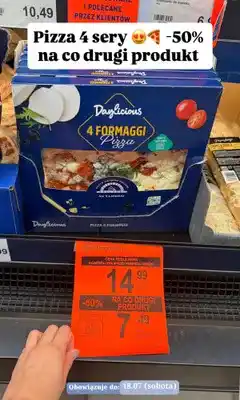 ALDI Pizza Daylicious 4 Formaggi oferta