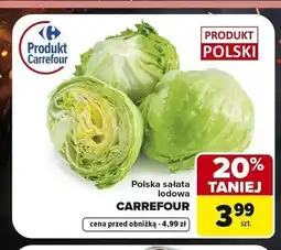 Carrefour Sałata lodowa Carrefour polska oferta