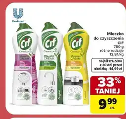 Carrefour Mleczko do czyszczenia Cif Lemon oferta