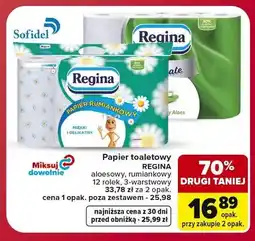 Carrefour Papier toaletowy Regina Aloesowy oferta