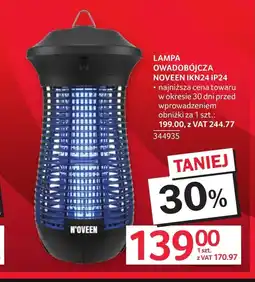Selgros Lampa owadobójcza Noveen oferta