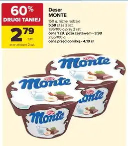 Carrefour Deser Zott Monte oferta